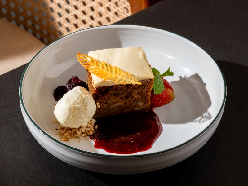 DESSERT ON US